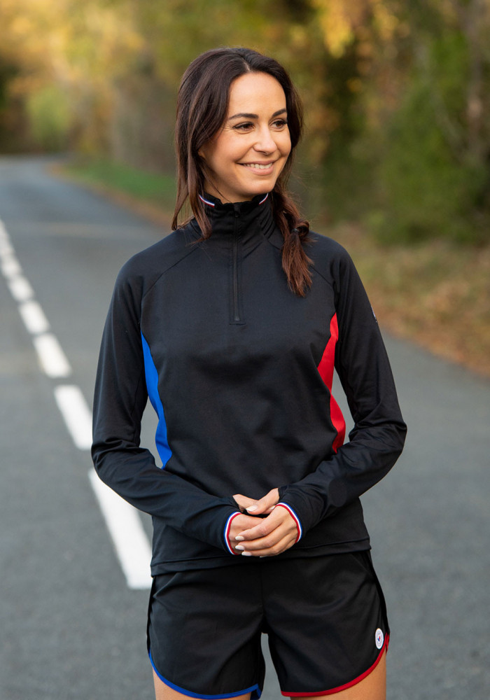 Vestes running femme fabriquées en France et éco-responsables