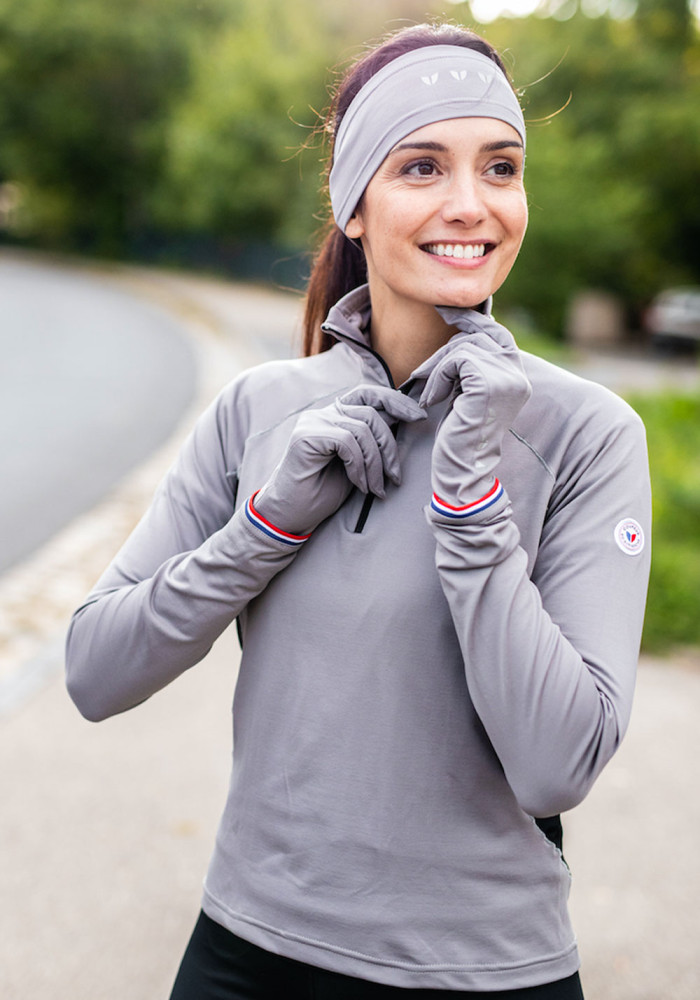 Vestes running femme fabriquées en France et éco-responsables