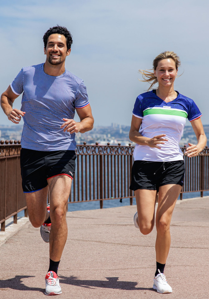 Jogging bicolore femme cheap