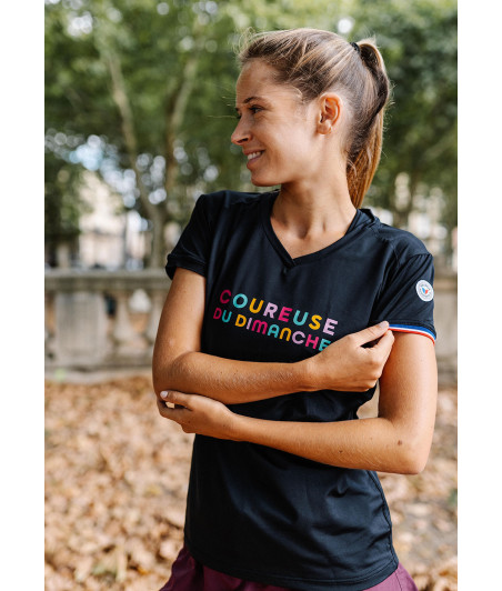 T-shirt de running écoresponsable pour femmes - Moov360