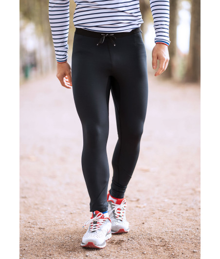 Legging thermique Homme Noir - Made in France