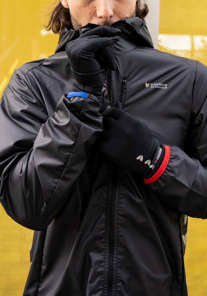 Bonnet de sport softshell respirant, léger et coupe-vent