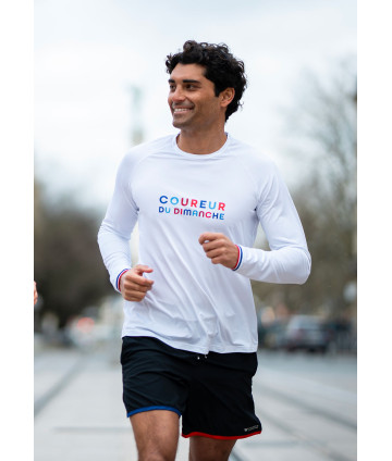 Le Coureur Du Dimanche Blanc - ML (H)