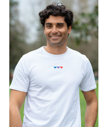 Le Tee-shirt coton Courons Autrement - Blanc (H)