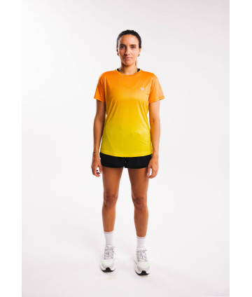 T-shirt Active Dégradé Orange F