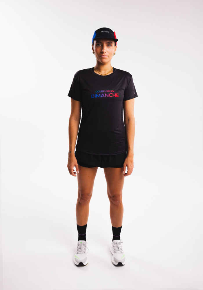 T-shirt Active Noir Logo...