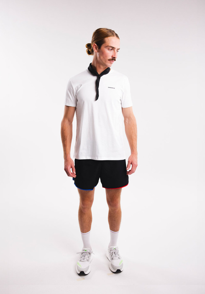 T-shirt Unisexe Blanc Logo...