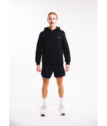 Sweat Unisexe Noir Logo Coeur