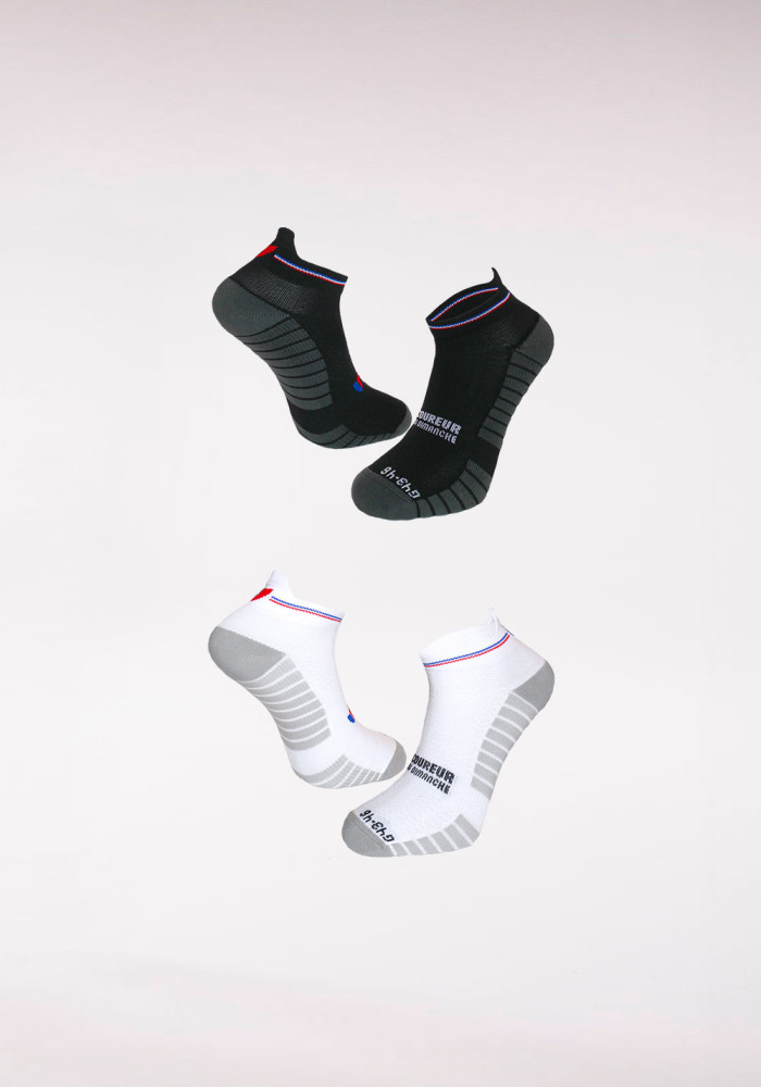 Pack 2 Running Ankle Socks