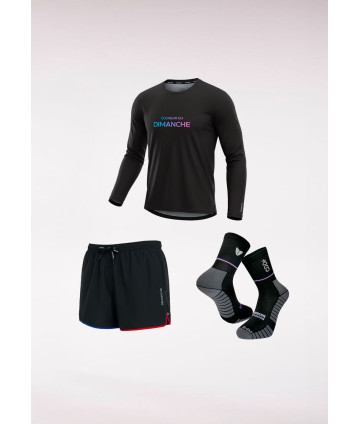 Pack ML Noir Logo Bleu H