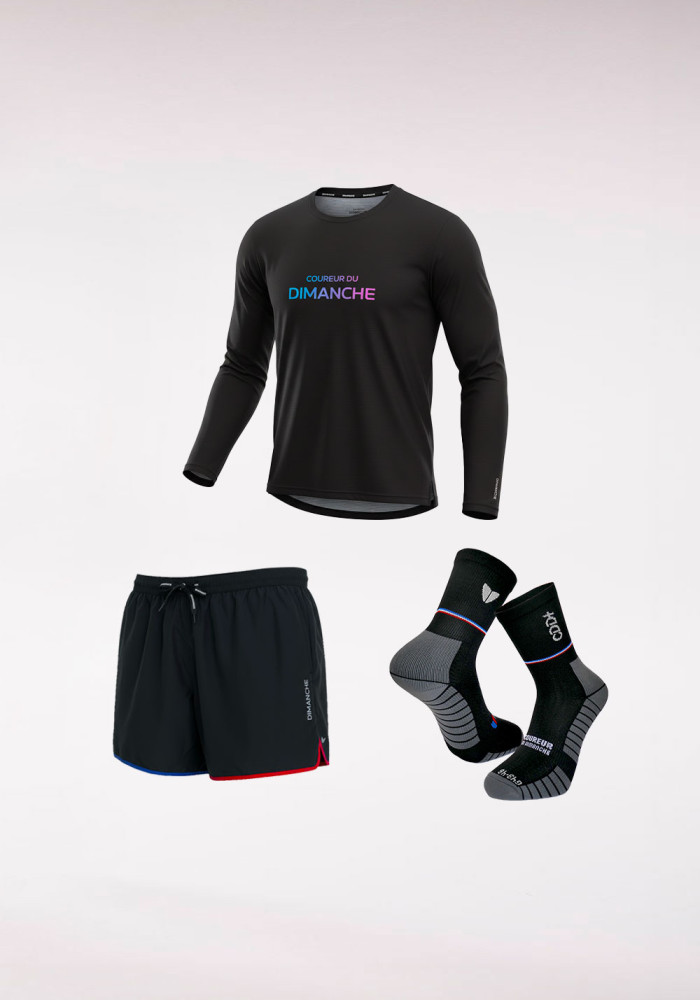 Pack ML Noir Logo Bleu H