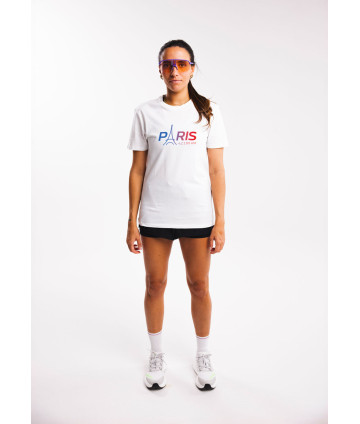 T-shirt unisexe Blanc Paris