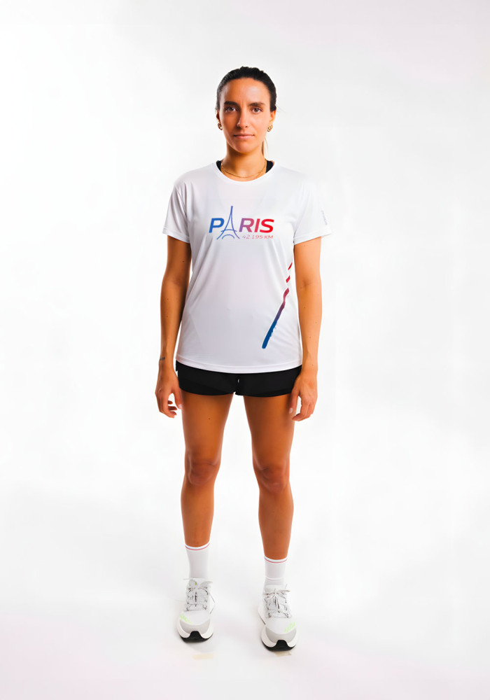 T-shirt Active Blanc Paris F