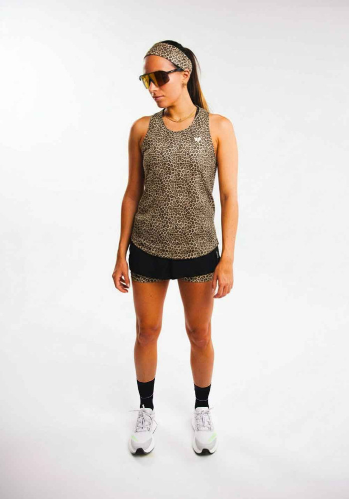 Singlet Active Leopard W