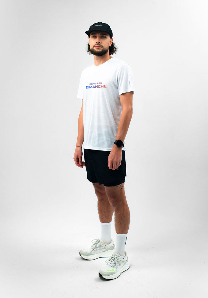T-shirt Active Blanc Logo...