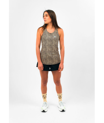 Débardeur Active Léopard F