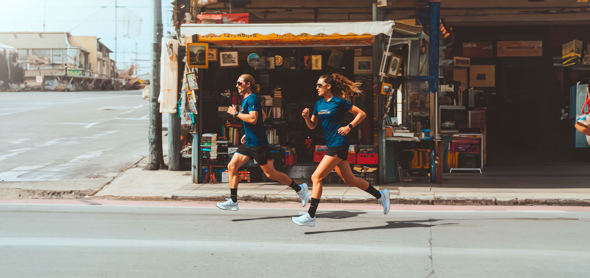 Coureur Du Dimanche - Black Friday Slide background